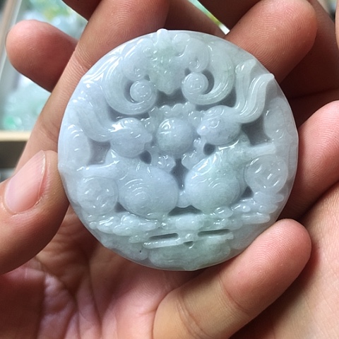 翡翠未镶嵌颈饰天然缅甸翡翠a货