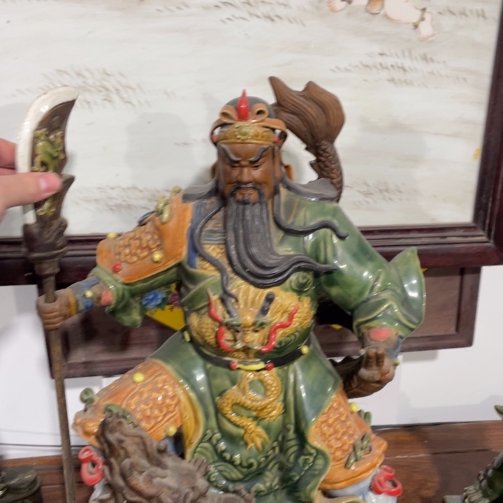 摆件石湾窑摆件聚泰