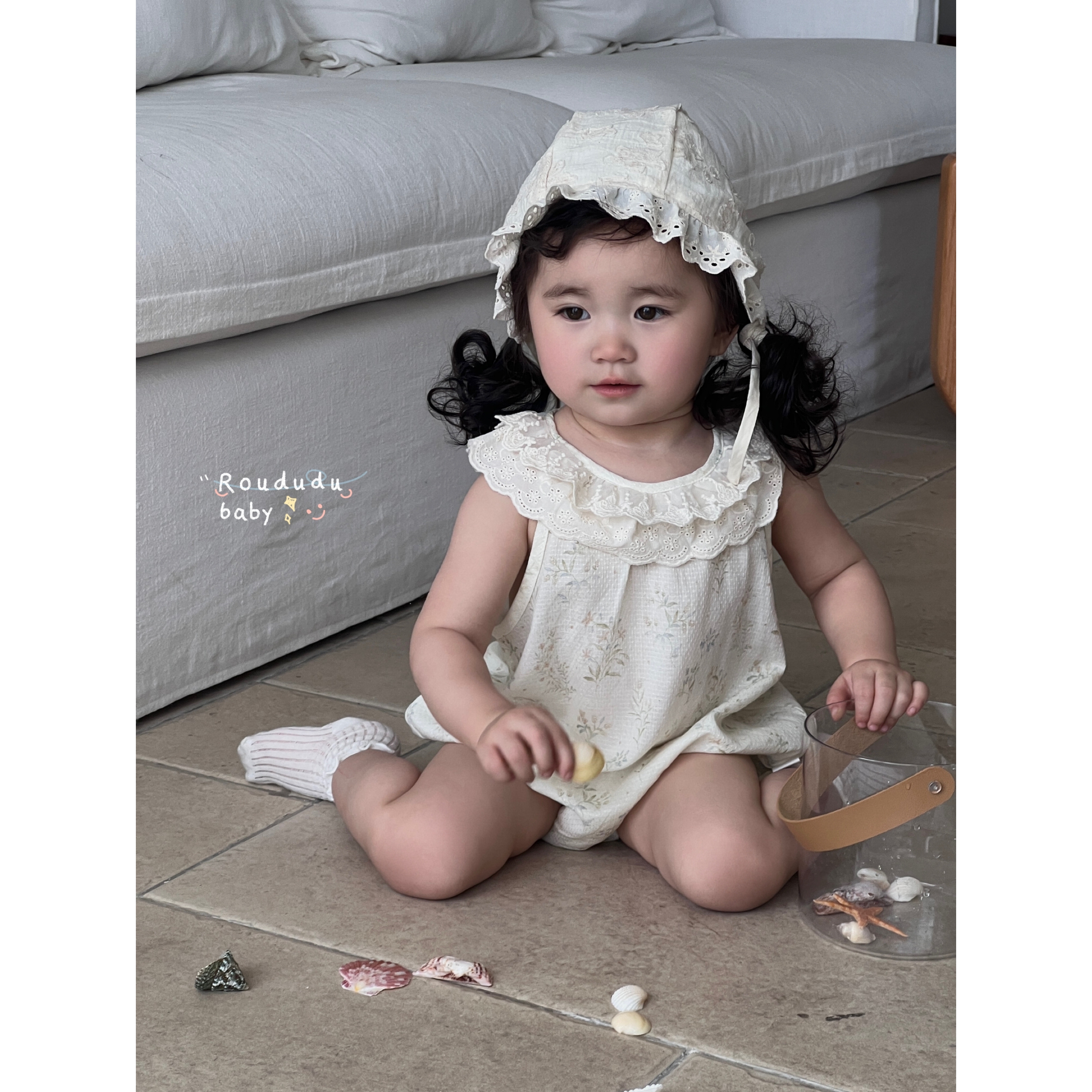 【NO退NO换】欢宝3店-肉嘟嘟仙子-2025夏-编码0229-RDDX11-碎花爬服