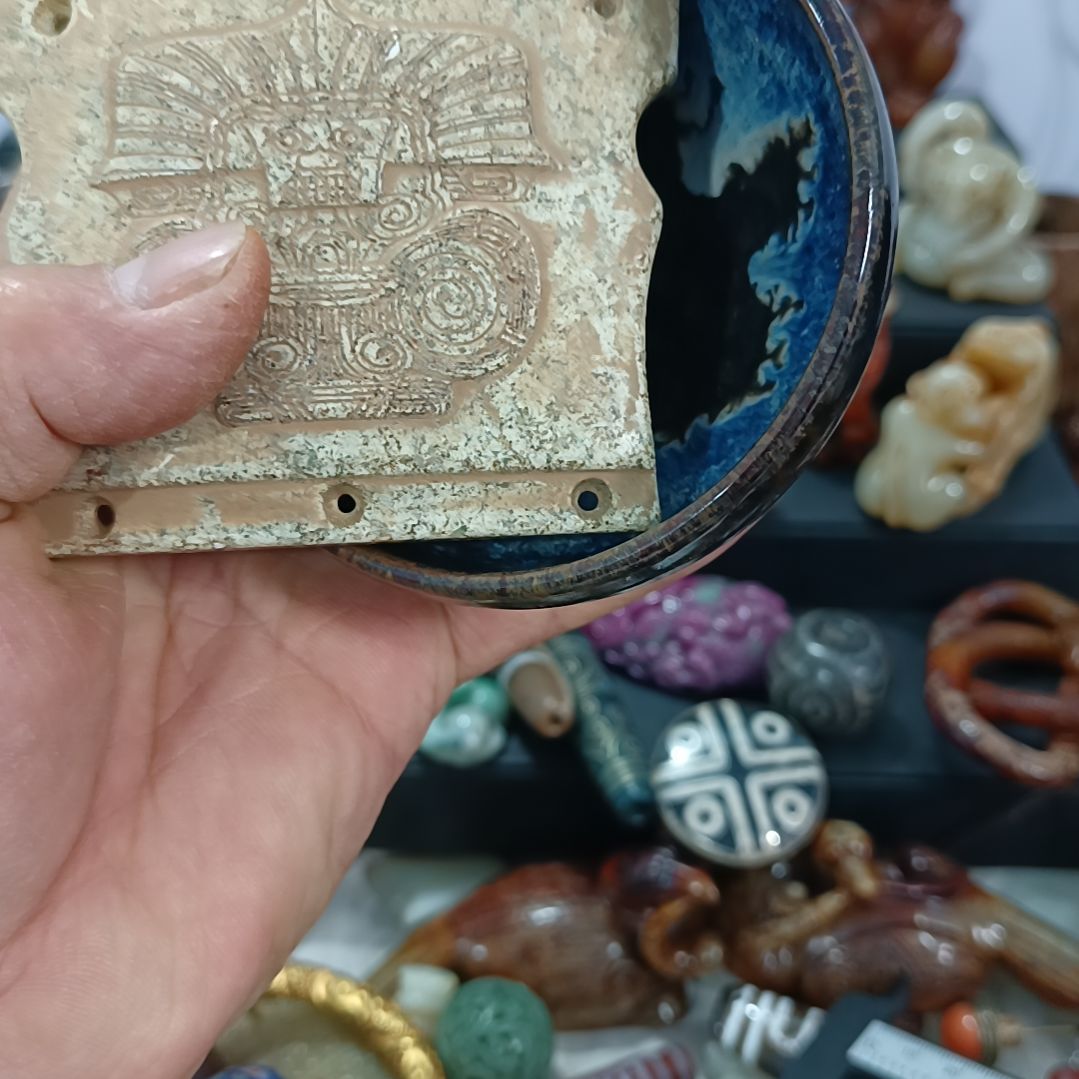 摆件瓷器嘁嘁嘁器轻轻巧巧