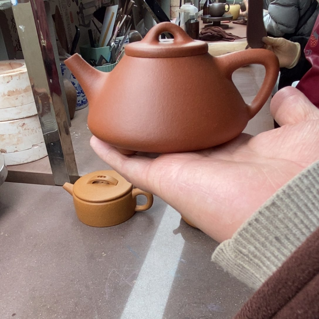 紫砂茶壶紫砂壶石瓢