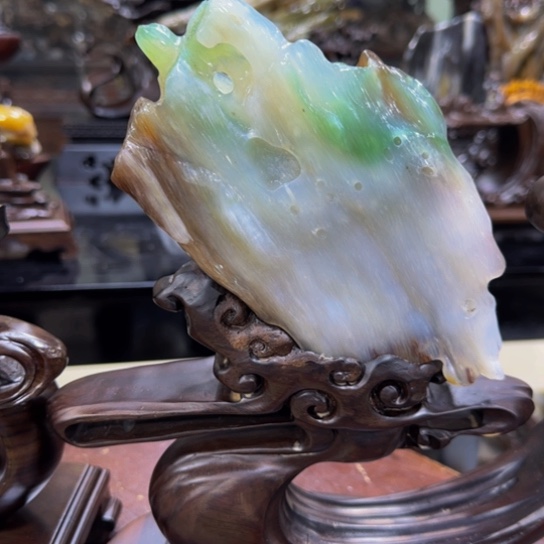 硅化玉摆件未镶嵌用****0