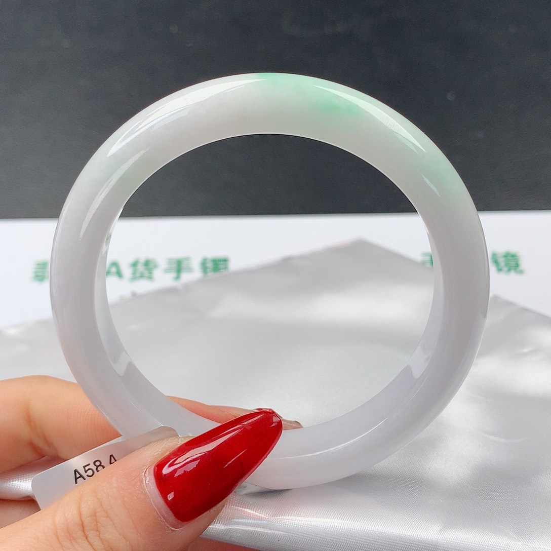 翡翠手镯未镶嵌89正58.8