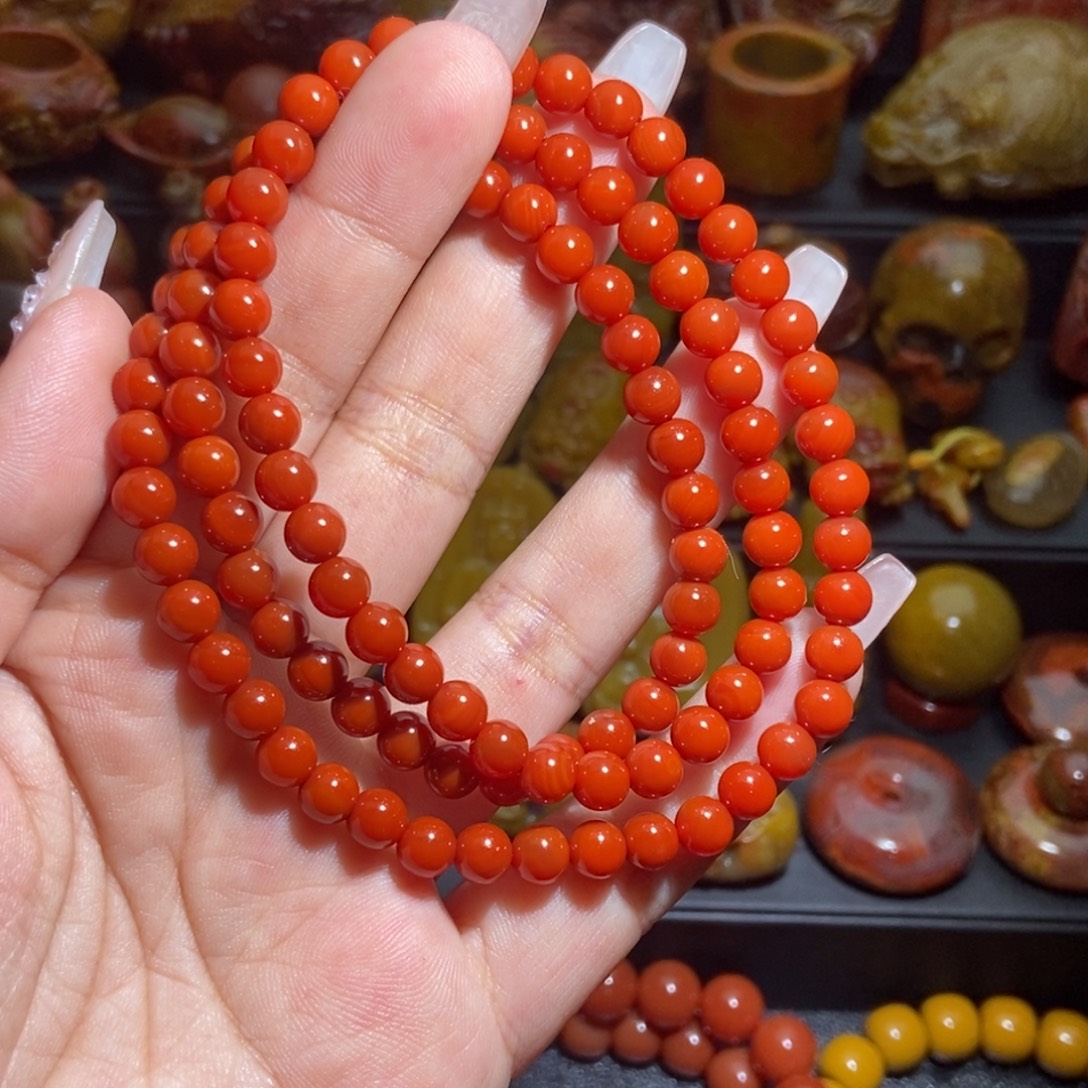 玛瑙/玉髓未镶嵌手串