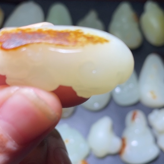 和田玉挂件未镶嵌随**欲