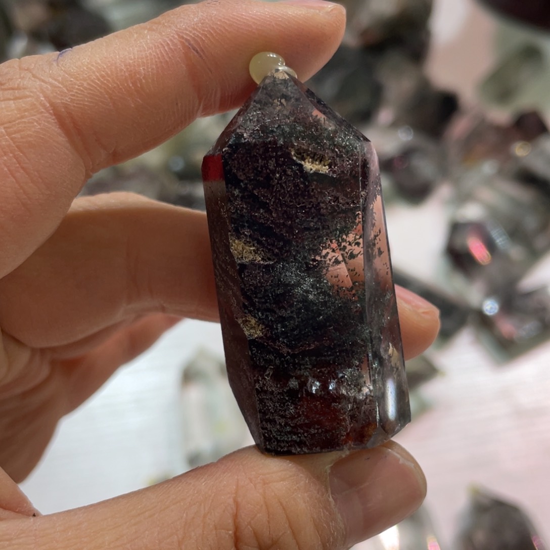 水晶幽灵吊坠未镶嵌小*