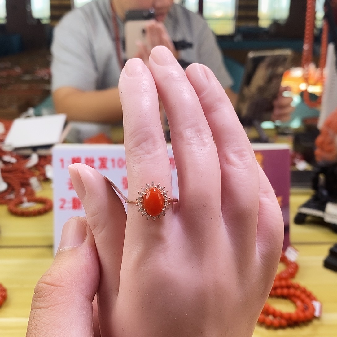 南红玛瑙银S925镶嵌手链