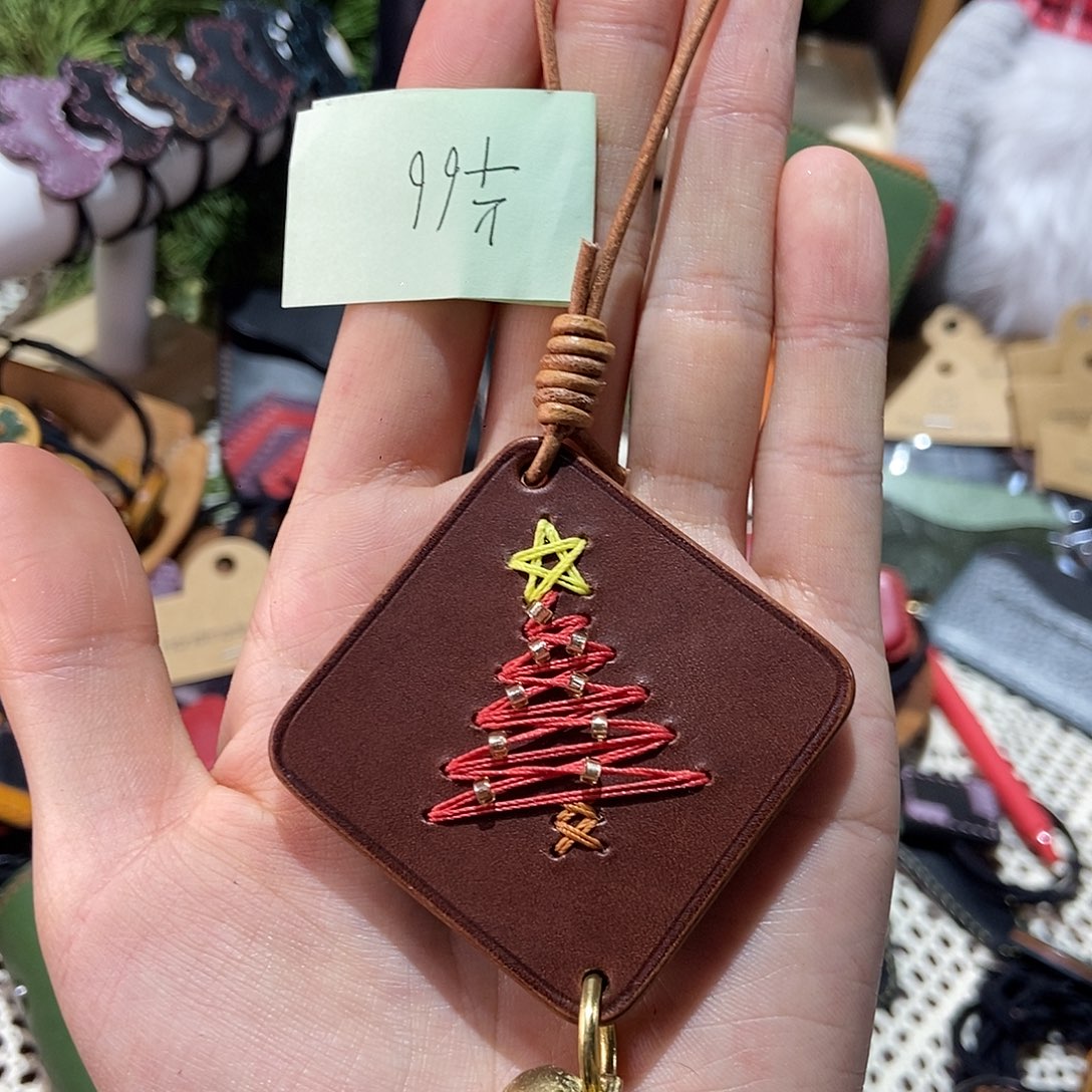 小***r皮质铁合金圣诞挂件1个