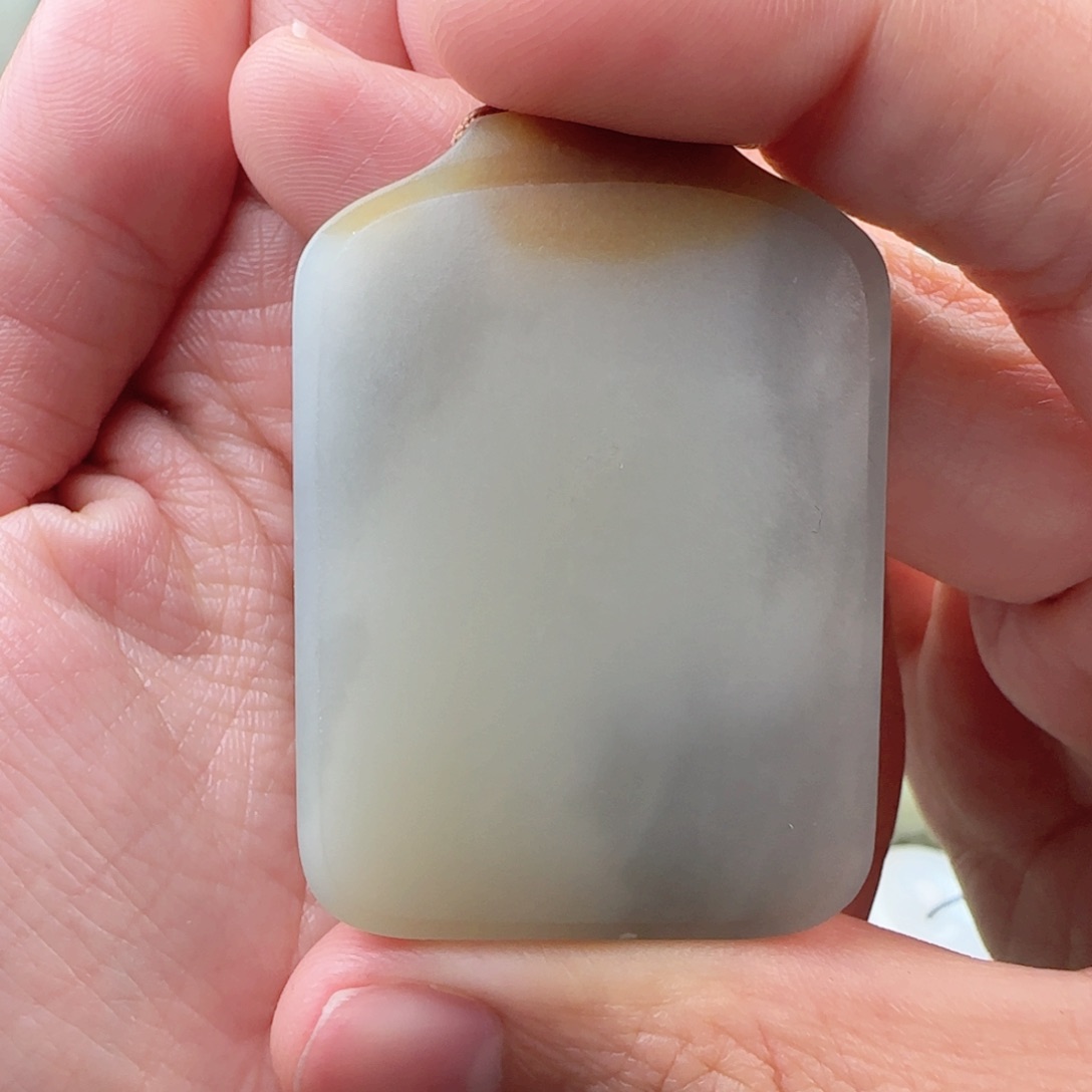 定制和田玉Z*F平安无事牌