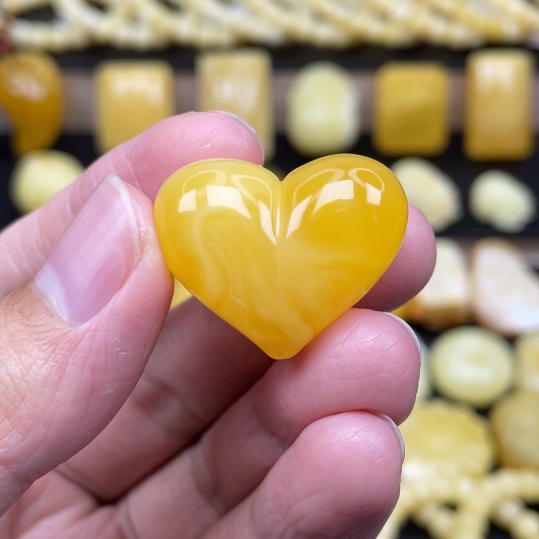 琥珀未镶嵌裸石琥珀蜜蜡