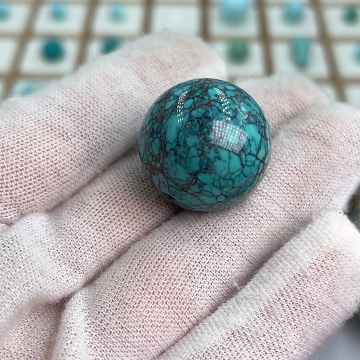 绿松石珠宝奇石未镶嵌