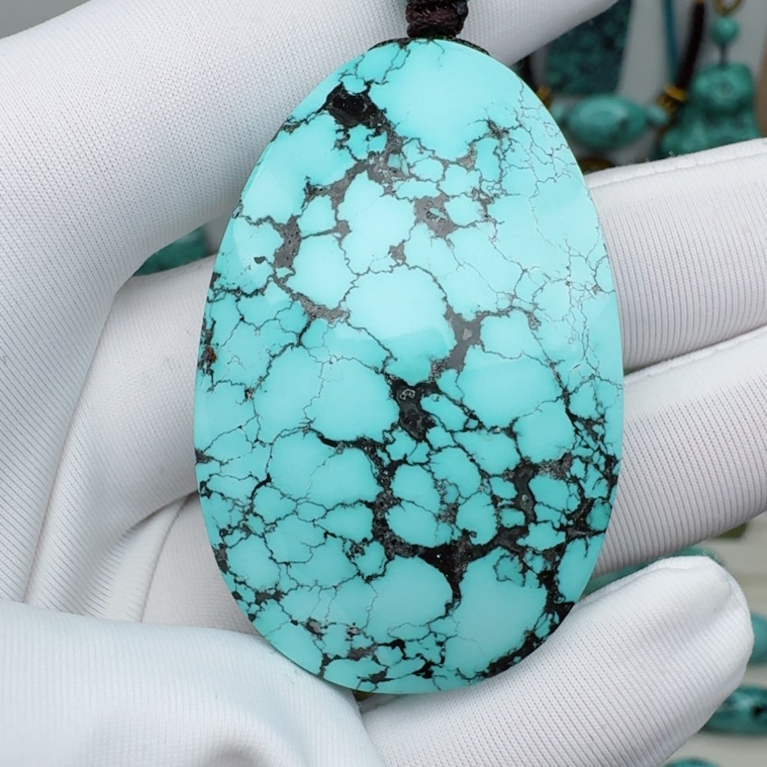 绿松石原矿绿松石未镶嵌