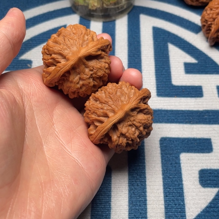 文玩核桃把件官帽