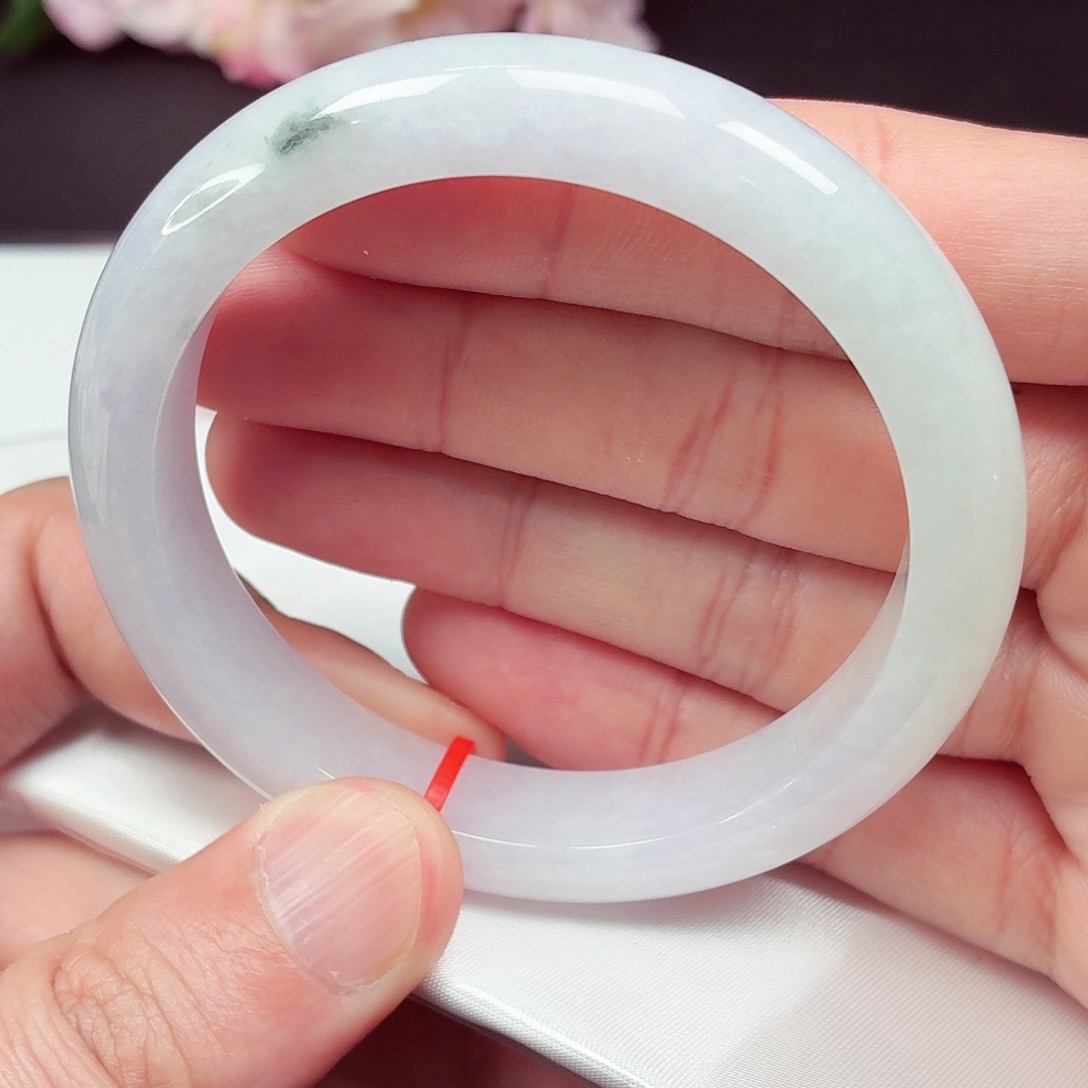 翡翠未镶嵌手镯58.6圈