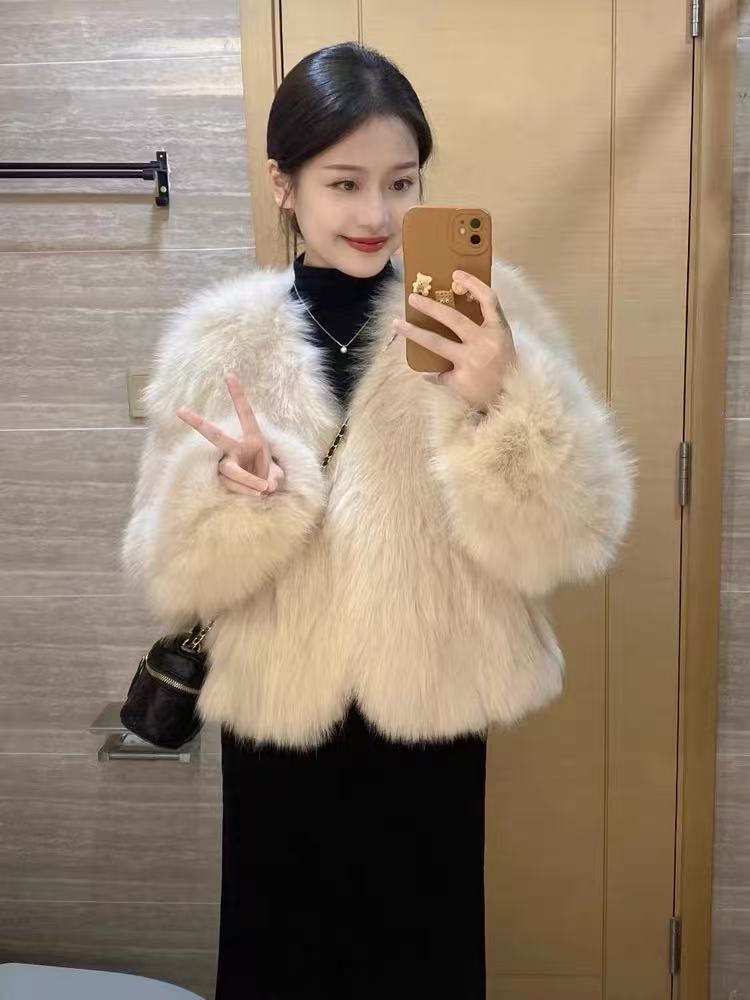 人造皮草 301-310皮草外套好看休闲