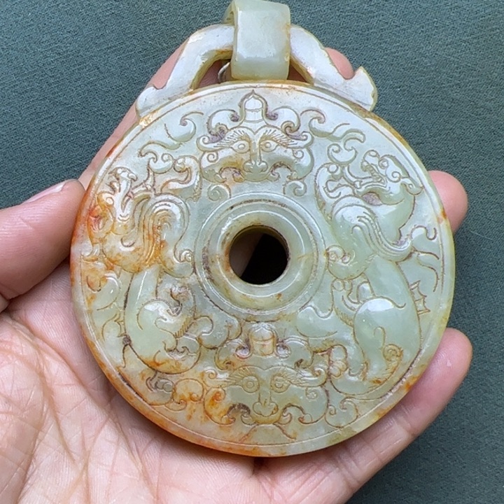 和田玉把件未镶嵌如***们