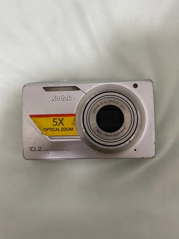 9新 Kodak/柯达 m380银色复古式ccd数码相机