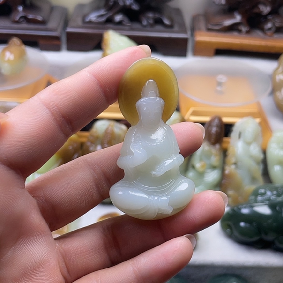 【闪购商品】和田玉未镶嵌挂件