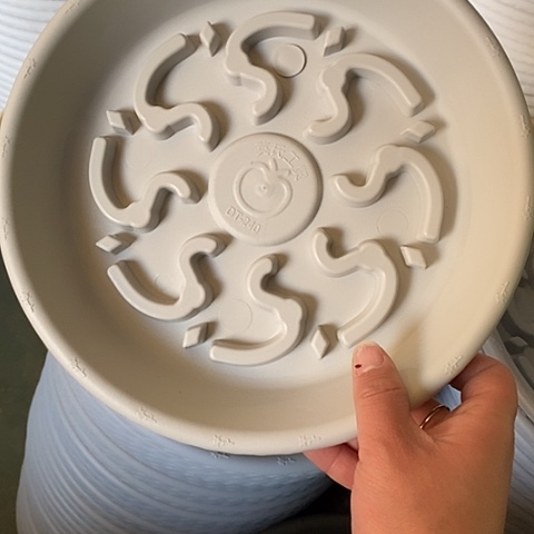 树脂托240灰白8个