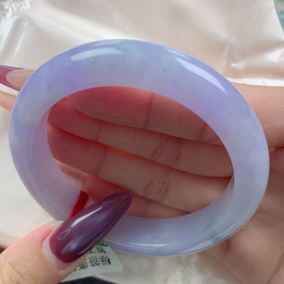 未镶嵌手镯翡翠缅甸天然翡翠A货56.8