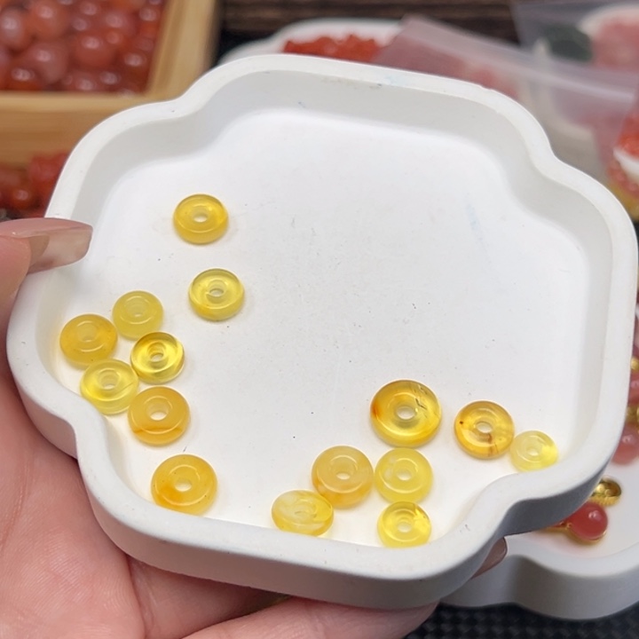 琥珀吊坠(不含链)未镶嵌