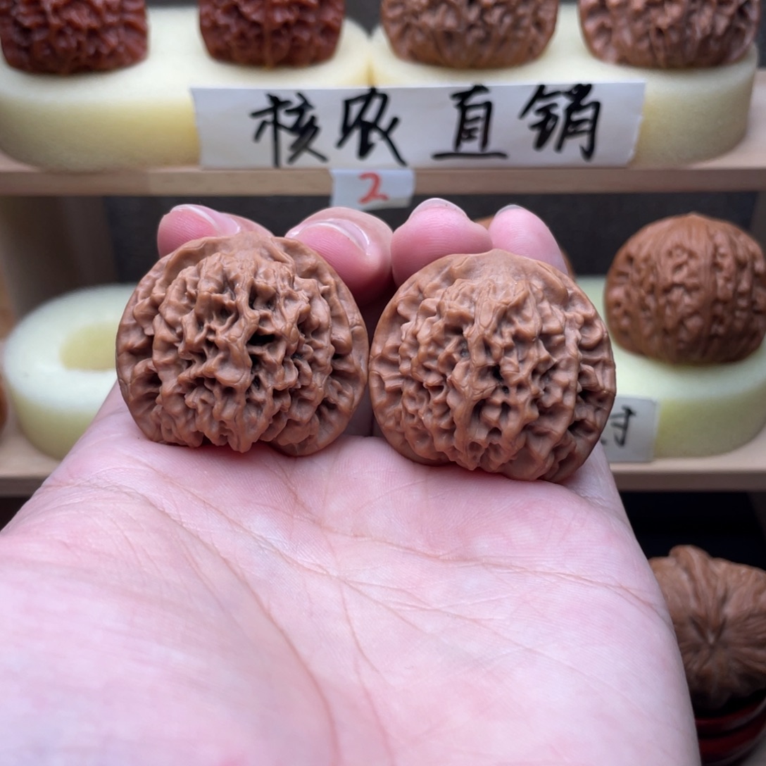 吊坠文玩核桃全品秦闷38➕交友价
