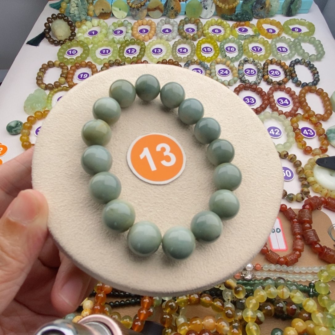 蛇纹石玉未镶嵌手串