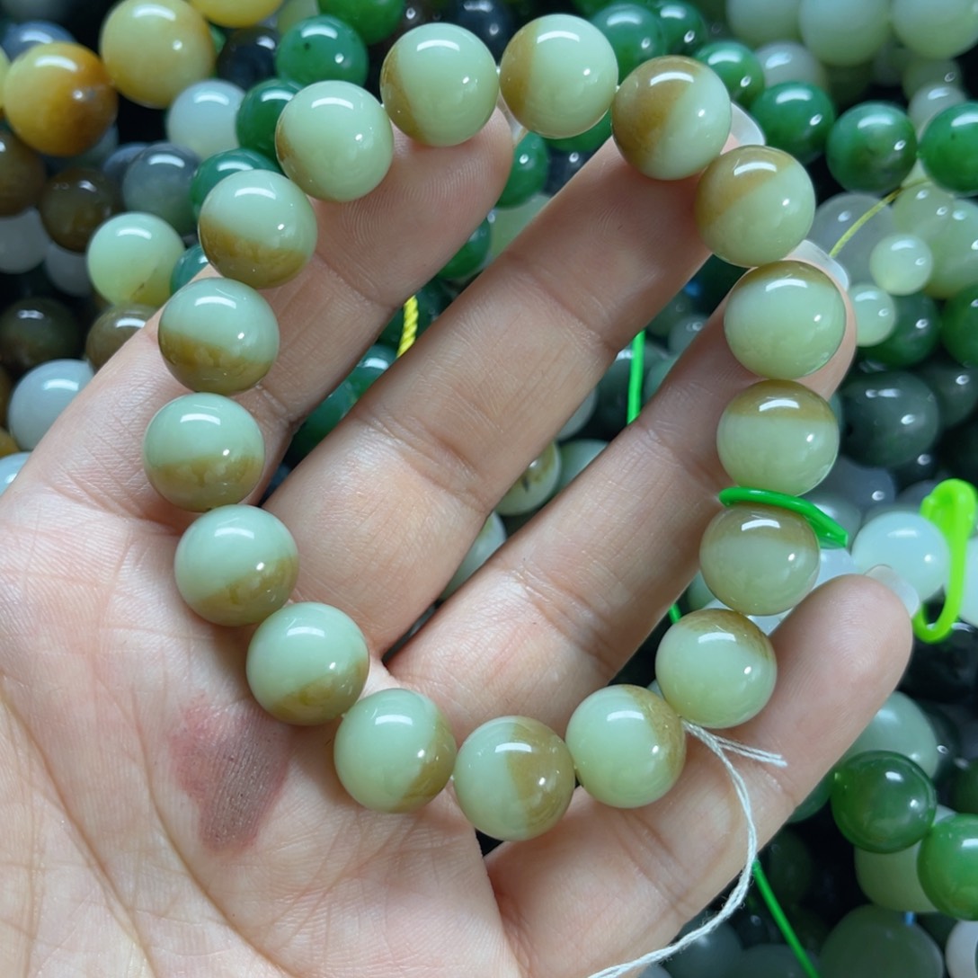 和田玉手链未镶嵌