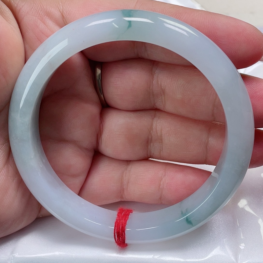 未镶嵌手镯翡翠缅甸翡翠手镯61圈