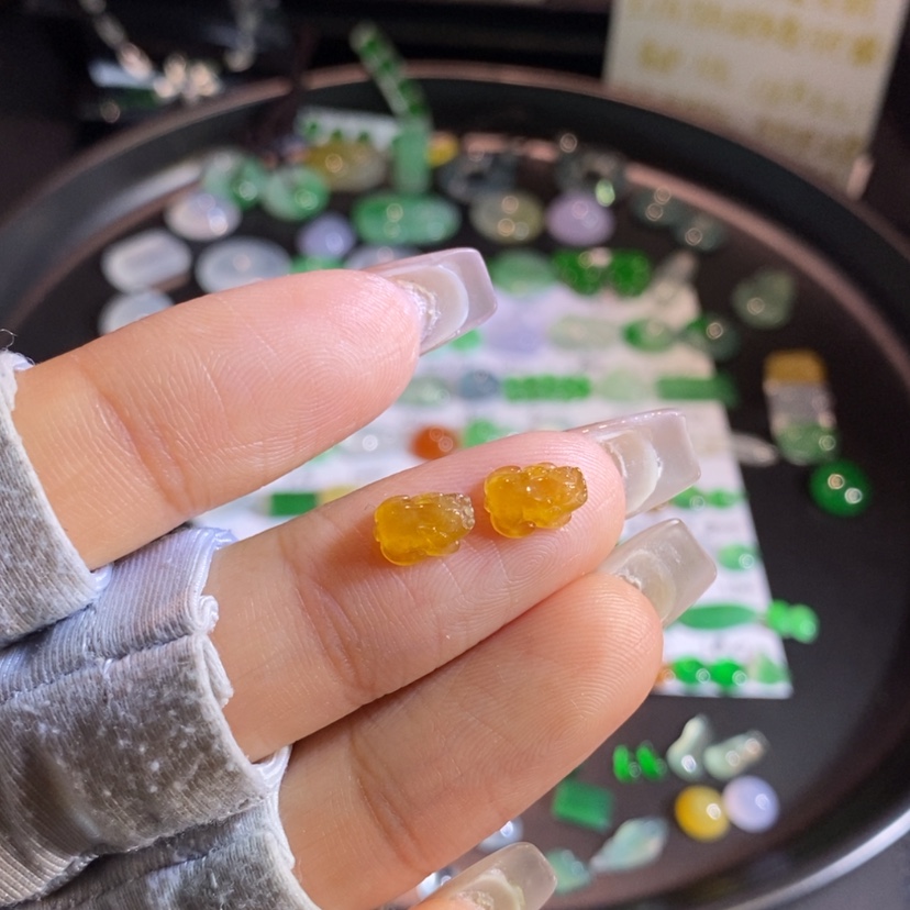 【闪购商品】翡翠挂件未镶嵌貔貅