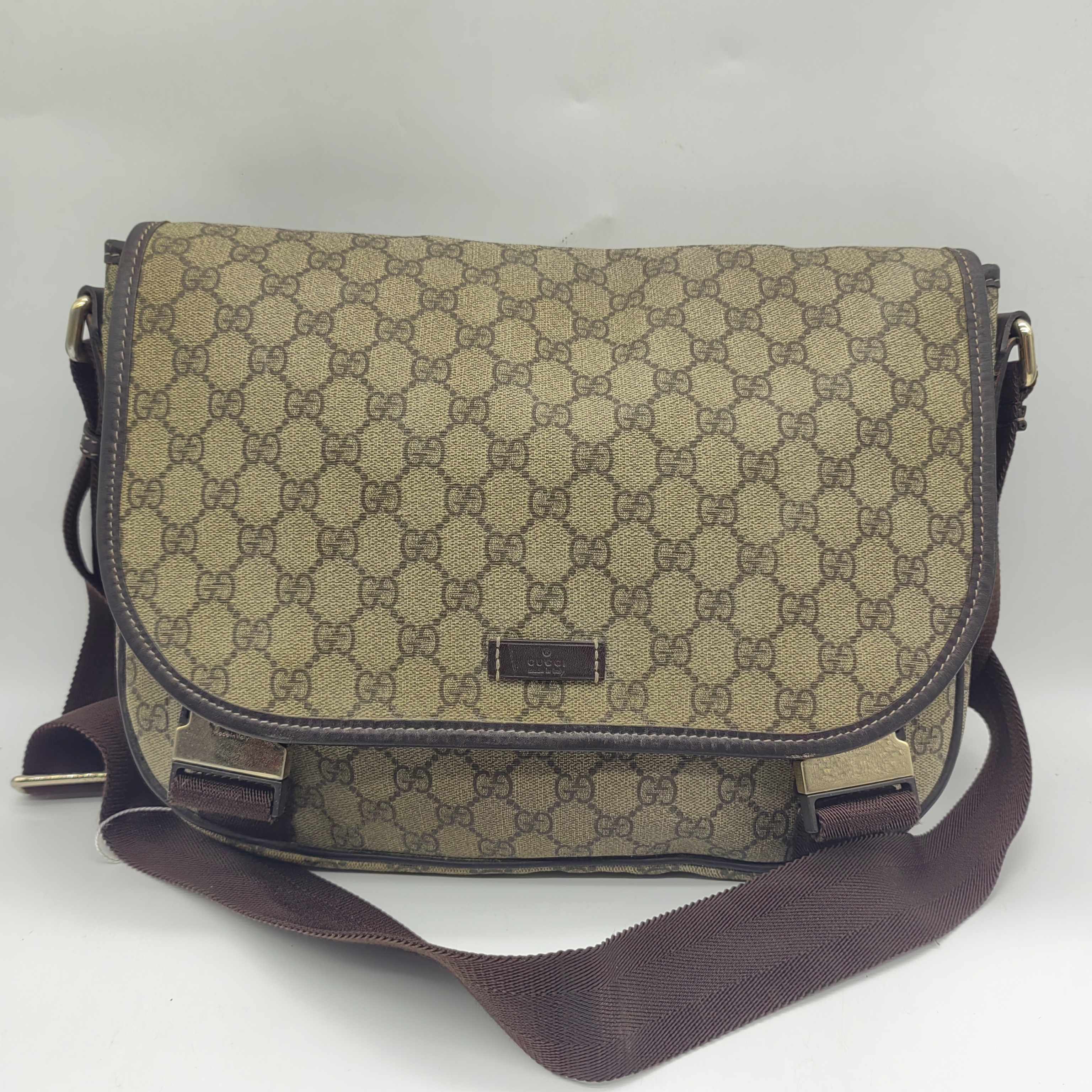 95新 GUCCI/古驰   老花斜挎包 1476 0303 
