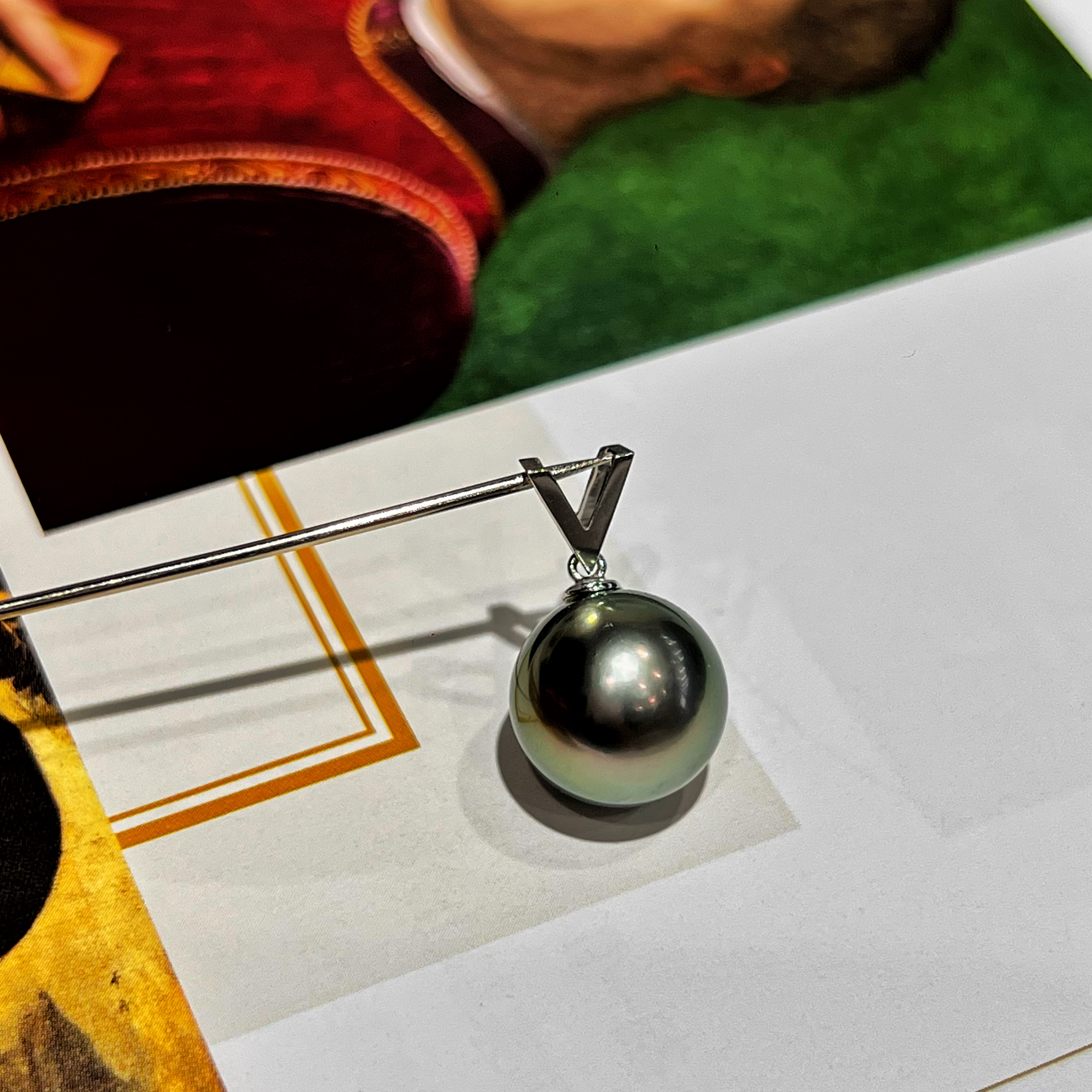 海水珍珠-天然大溪地珍珠吊坠-高端定制系列