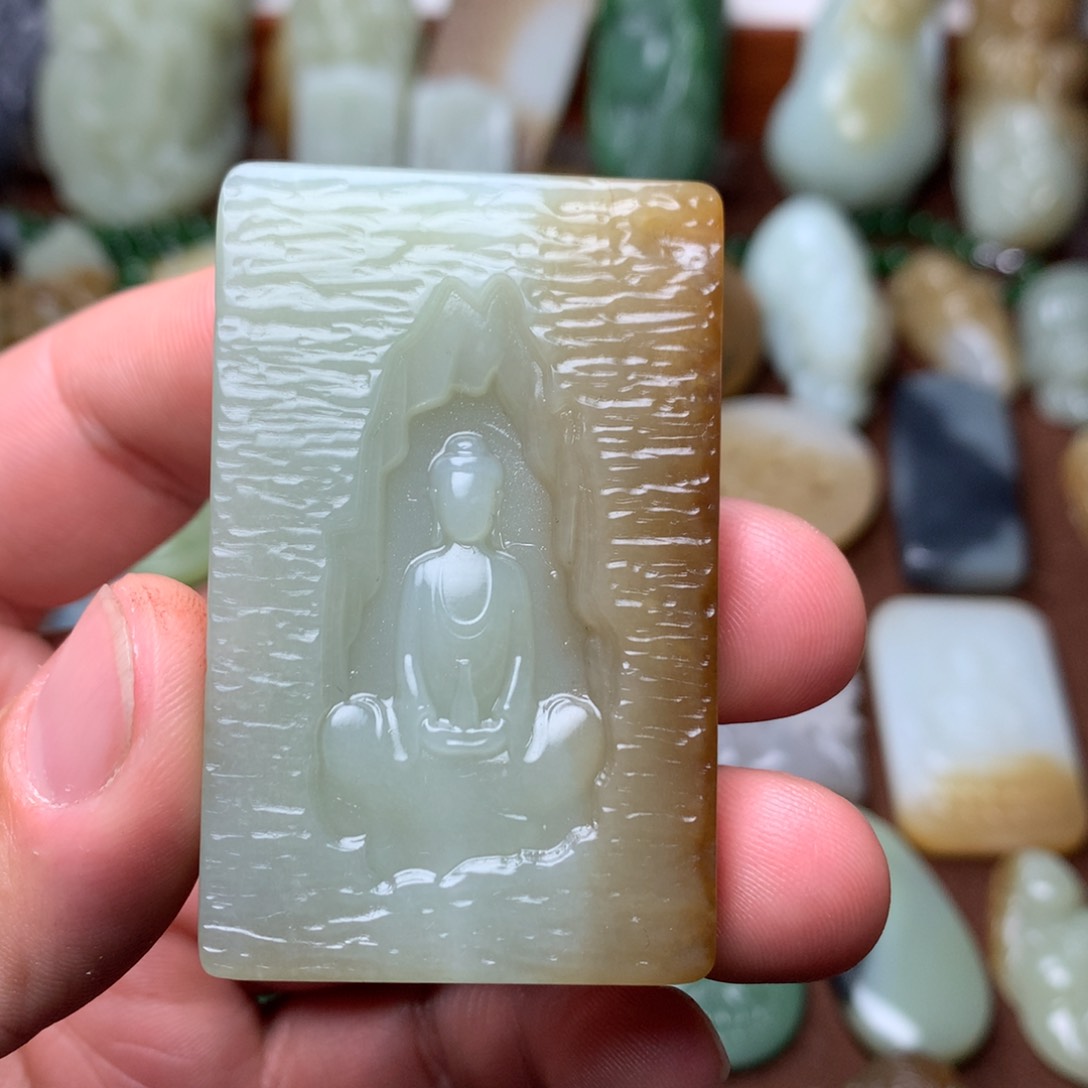 和田玉挂件未镶嵌