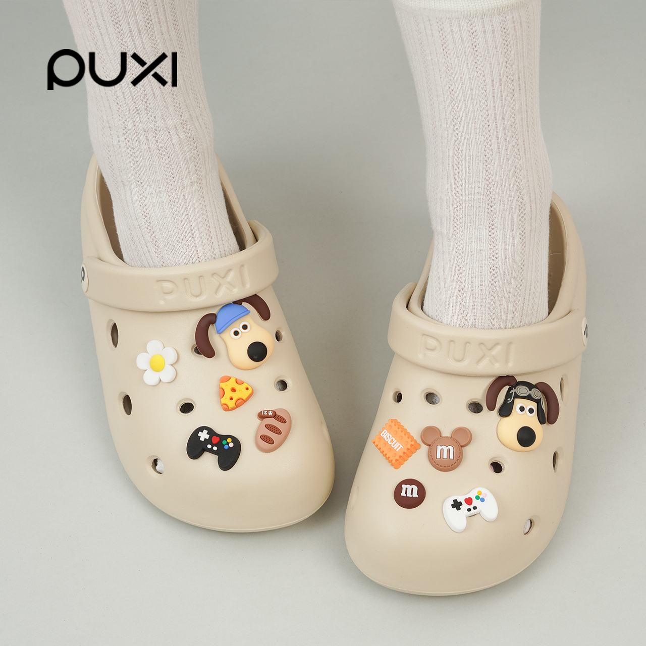 朴西eva防臭防滑足弓支撑洞洞鞋女款孕妇外穿沙滩包头拖鞋上班族