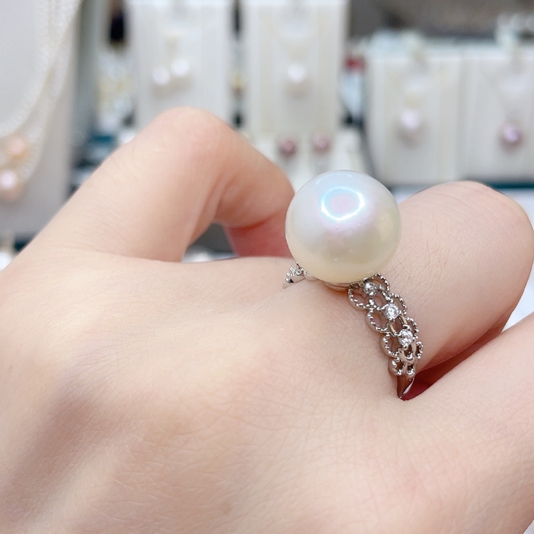 淡水珍珠合金吊坠(不含链)