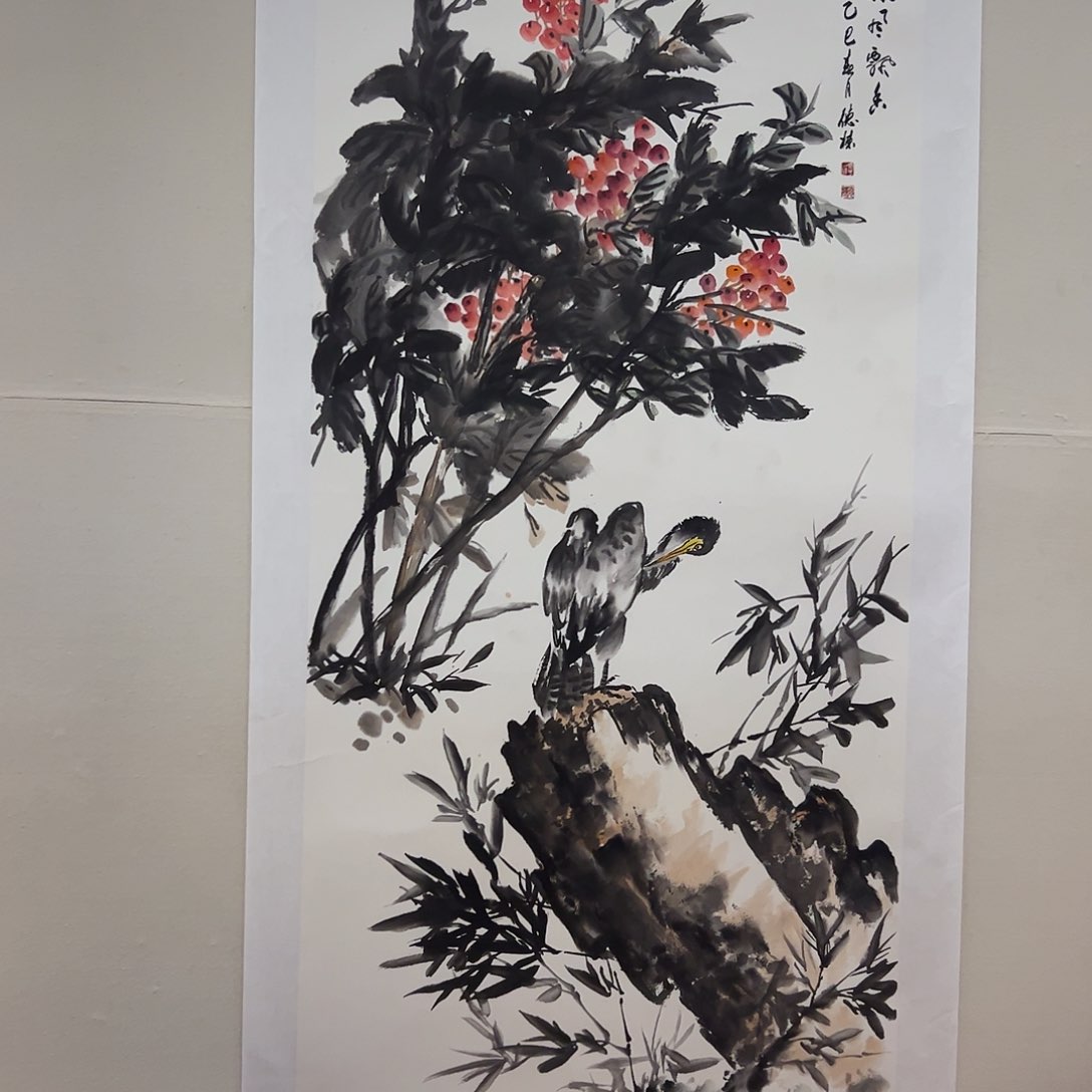 国画书法作品欣赏，书法