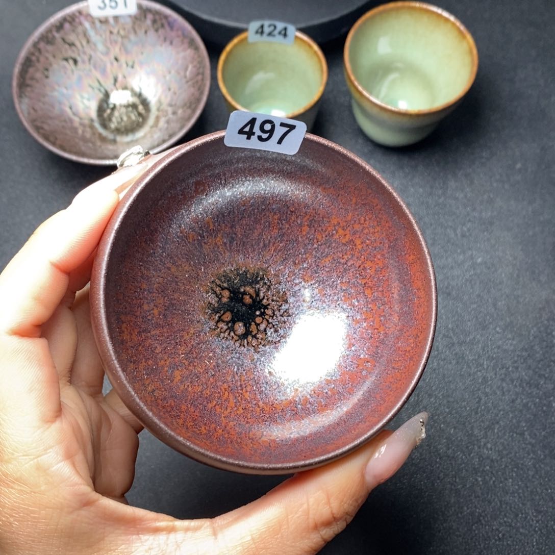 茶盏建窑建盏主人杯497