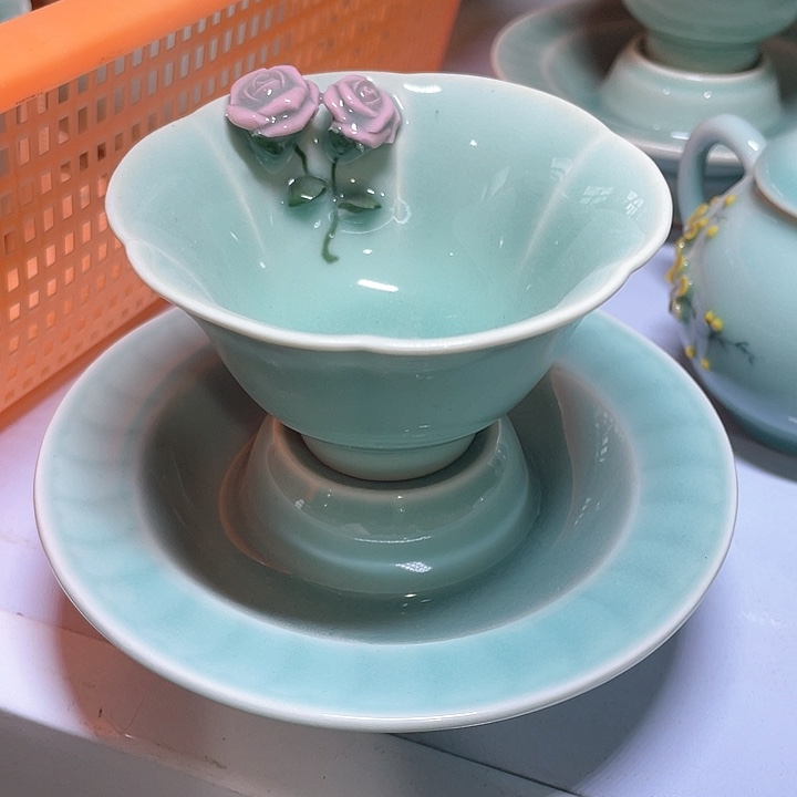 微瑕特价青瓷青瓷