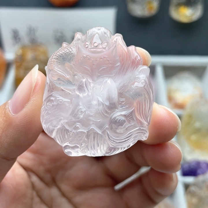 紫晶颈饰未镶嵌   