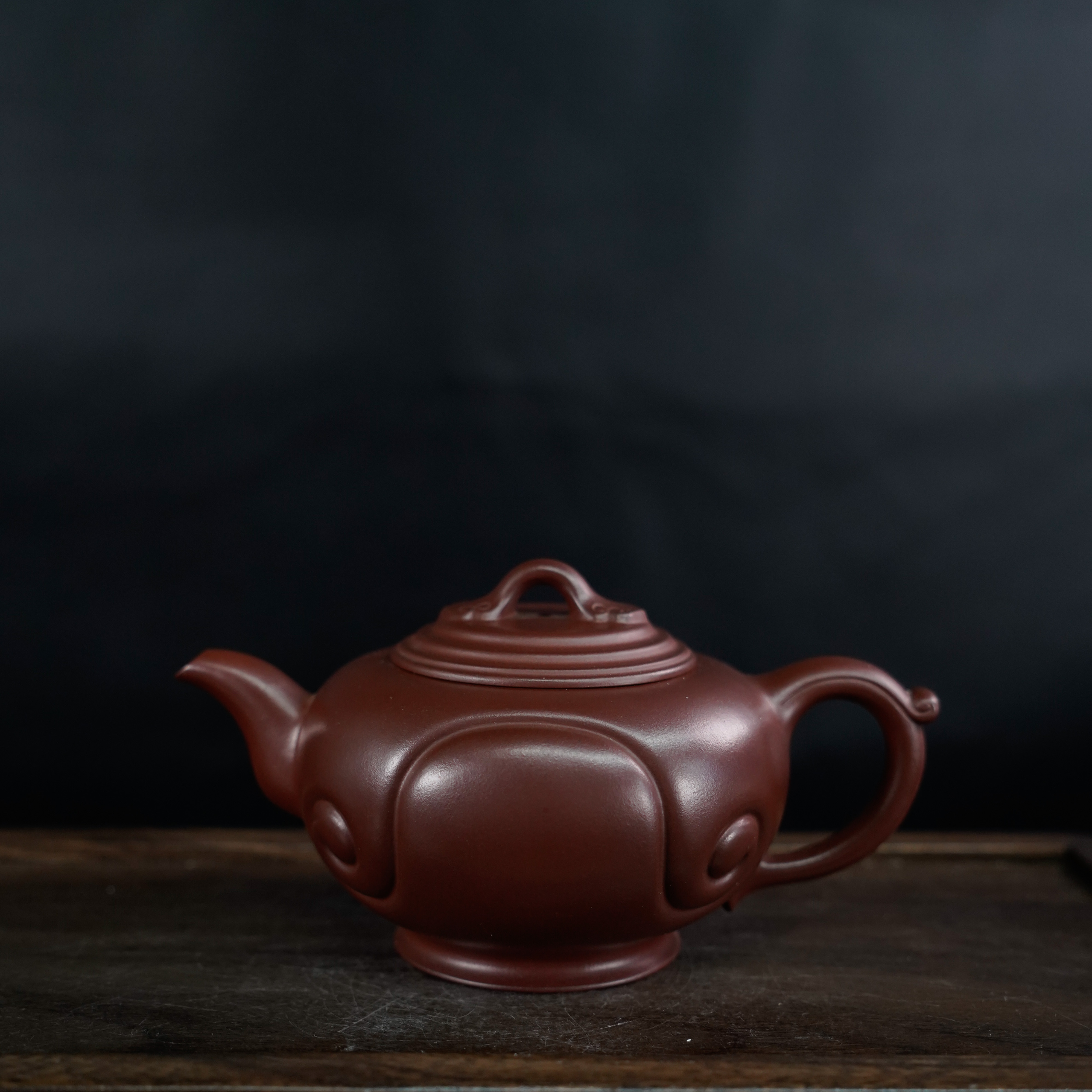 GSZS-6611  民间艺人  宜兴手工紫砂 如意