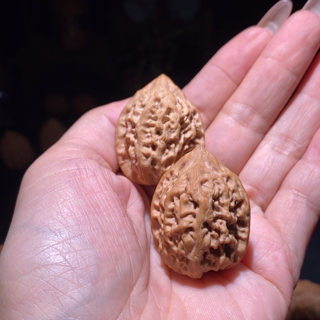 文玩核桃吊坠沈鸡30