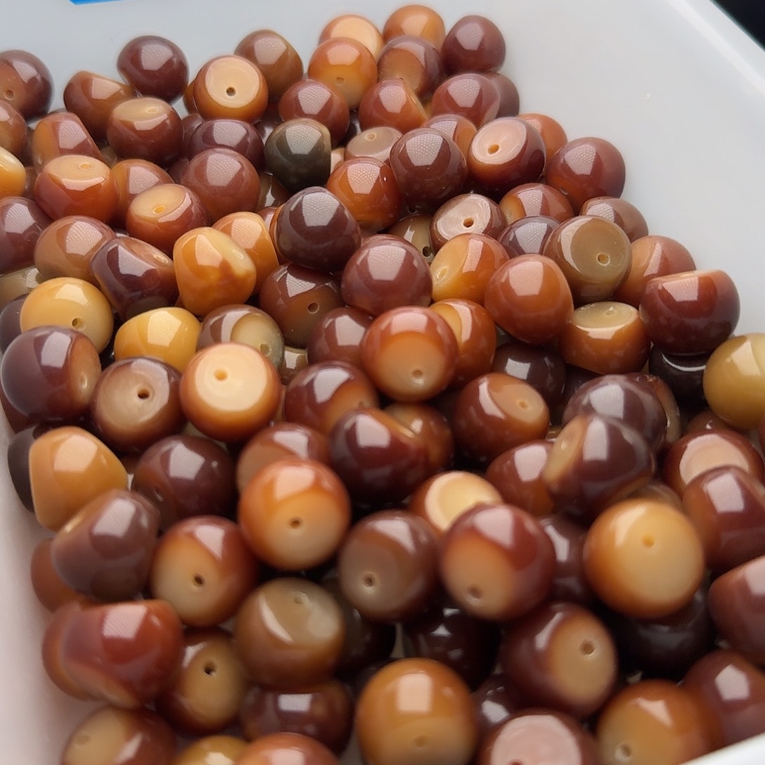 吊坠菩提根/象牙果20颗菲料追光14.5蒜瓣。厚切