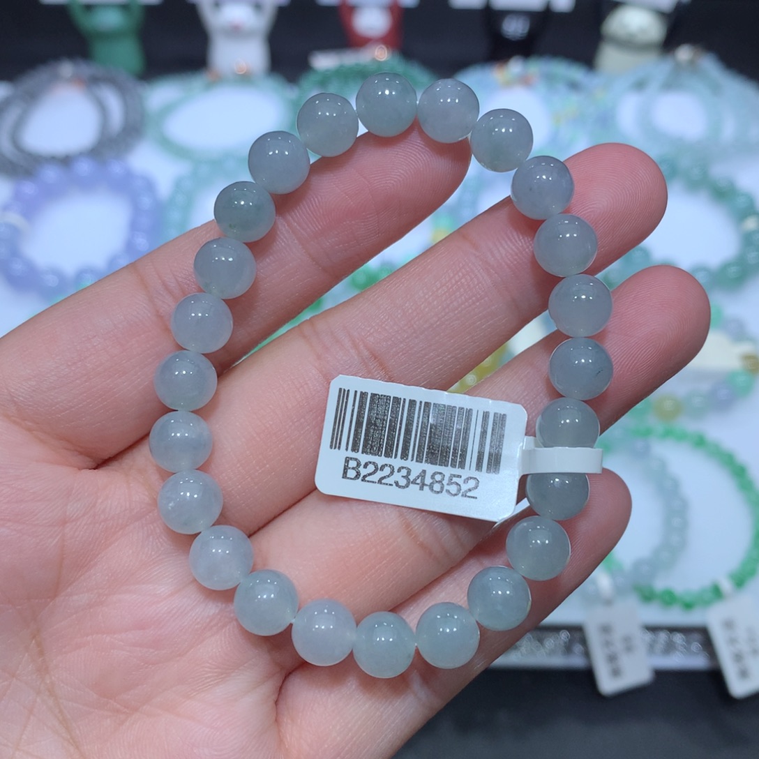 翡翠未镶嵌手串天然