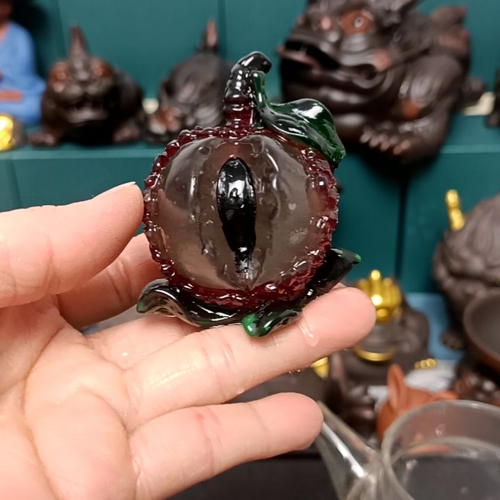 茶宠变色荔枝茶宠摆件