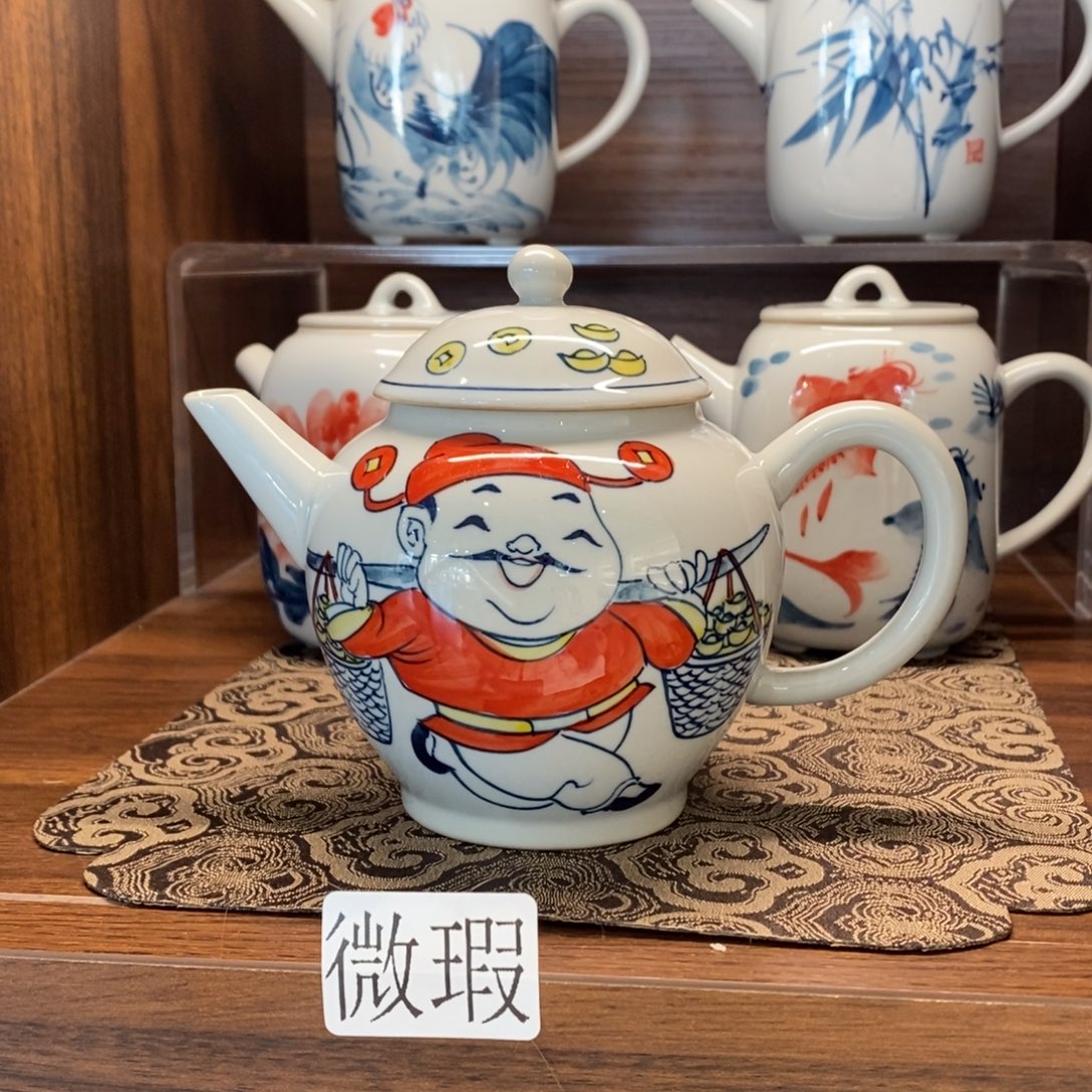 釉下彩手工绘制手工绘制