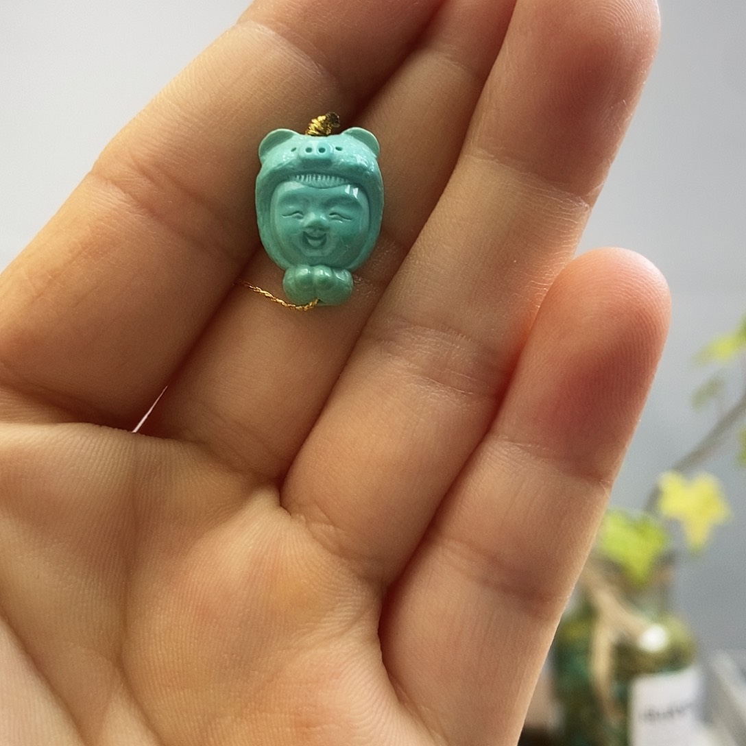 未镶嵌绿松石珠宝奇石