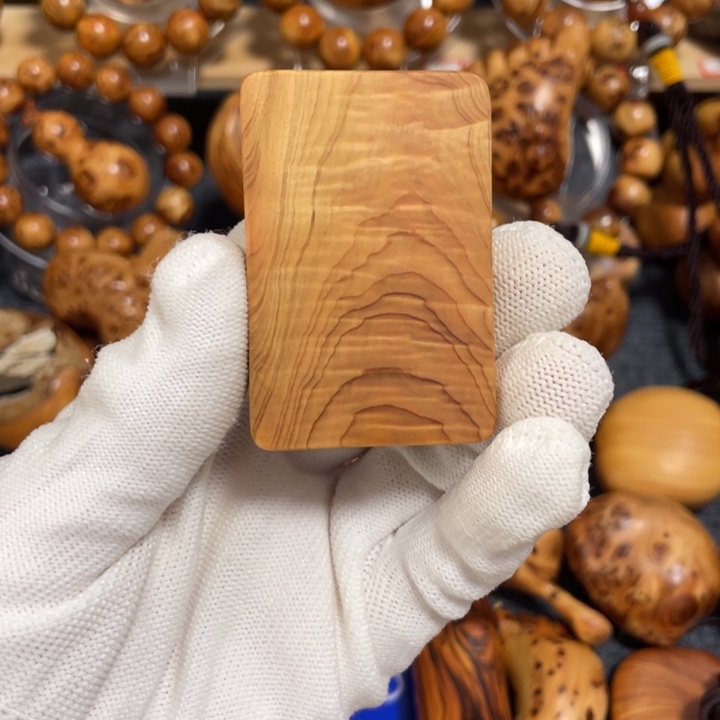 柏木太行崖柏无事牌