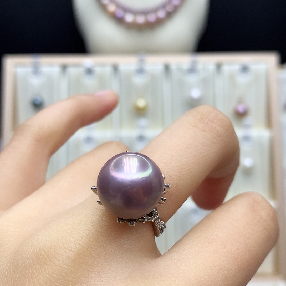 合金淡水珍珠颈饰