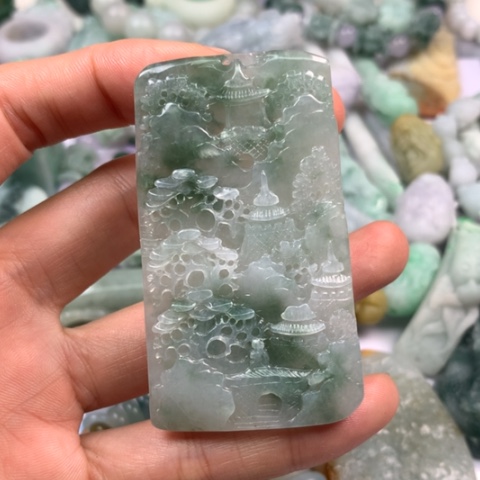 定制翡翠翡翠未镶嵌