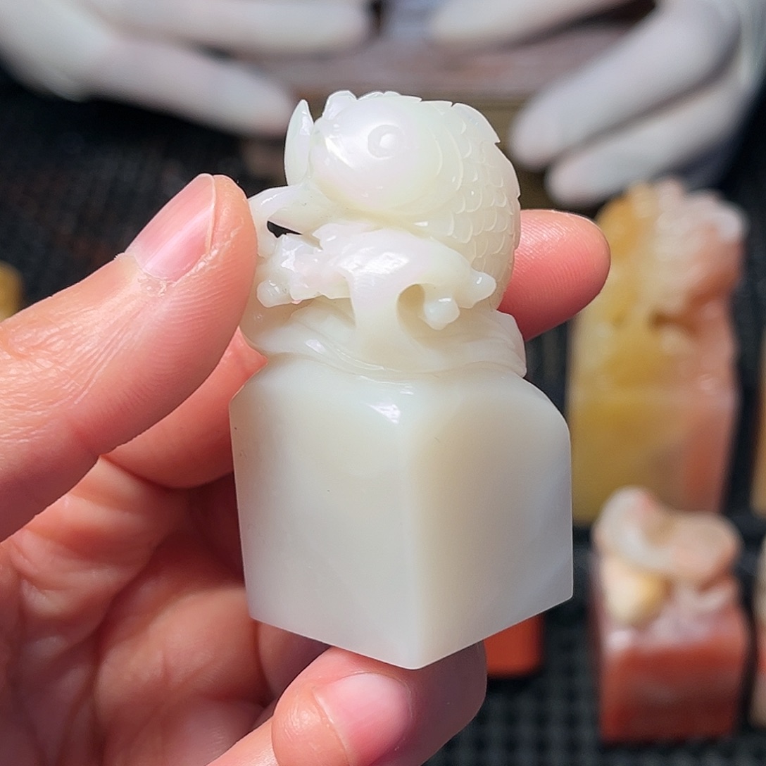 寿山石印石这种现象很容易出现